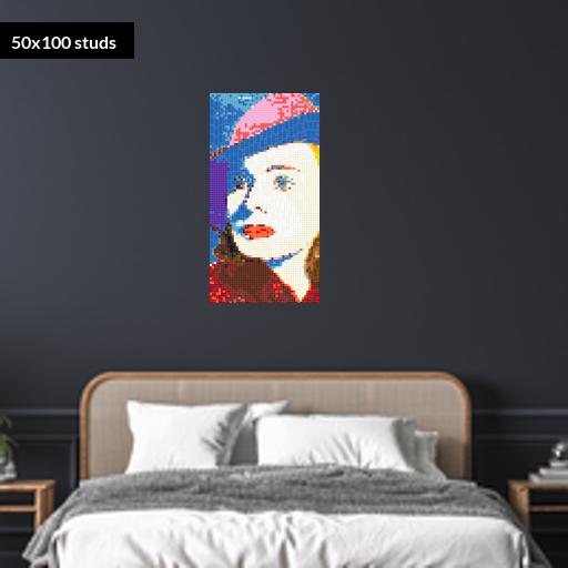 50*100studs, 40*80cm, 15.75*31.5inch