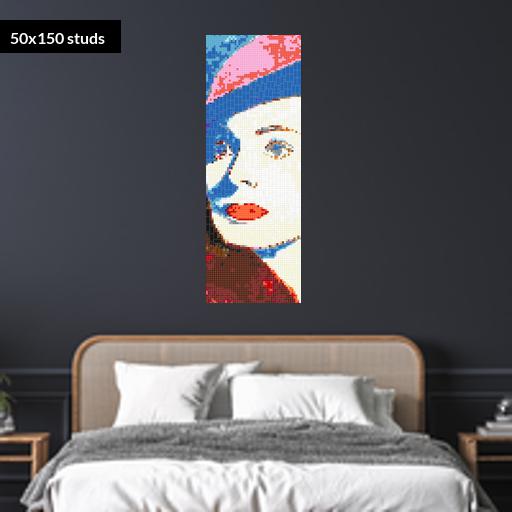 50*150studs, 40*120cm, 15.75*47.25inch