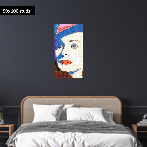 50*100studs, 40*80cm, 15.75*31.5inch
