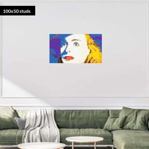 100*50studs, 80*40cm, 31.5*15.75inch