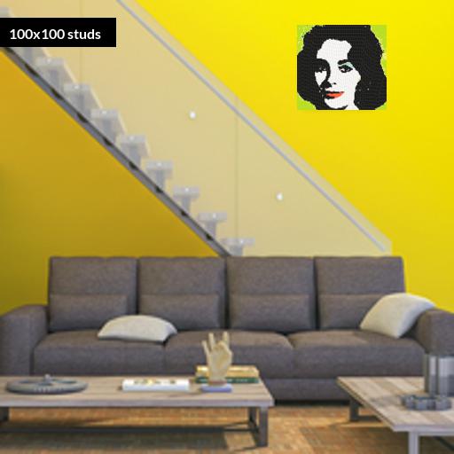 100*100studs, 80*80cm, 31.5*31.5inch