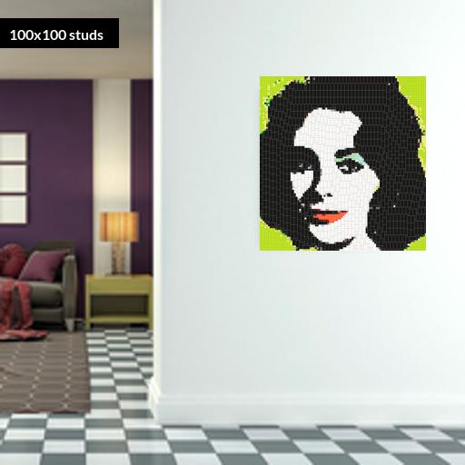 100*100studs, 80*80cm, 31.5*31.5inch