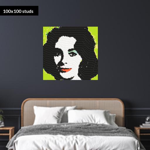 100*100studs, 80*80cm, 31.5*31.5inch
