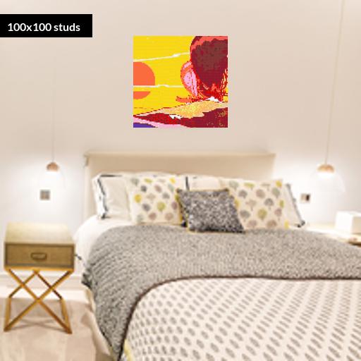 100*100studs, 80*80cm, 31.5*31.5inch