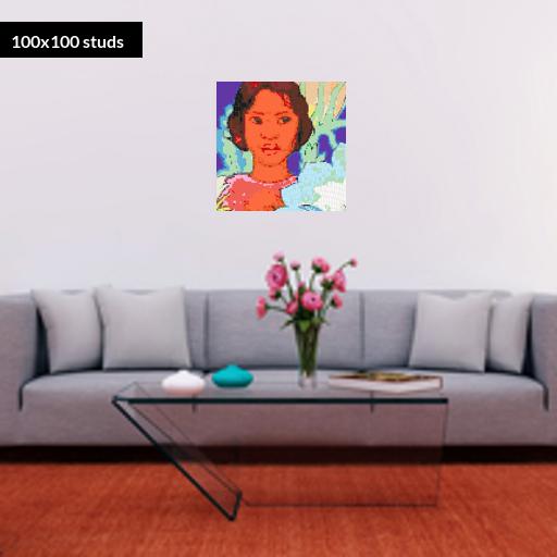 100*100studs, 80*80cm, 31.5*31.5inch