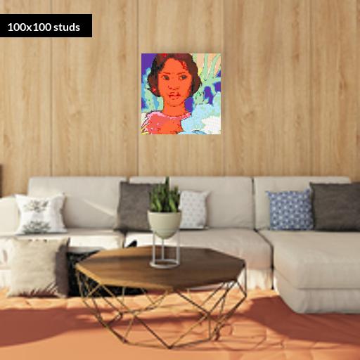 100*100studs, 80*80cm, 31.5*31.5inch