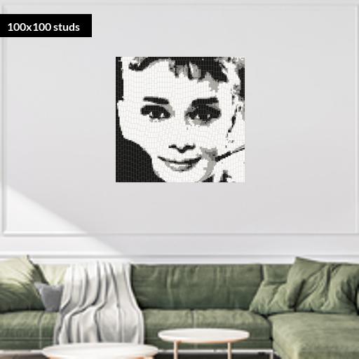 100*100studs, 80*80cm, 31.5*31.5inch