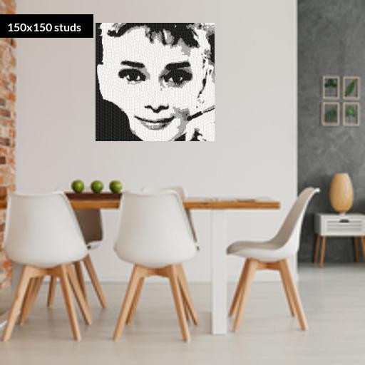 150*150studs, 120*120cm, 47.25*47.25inch