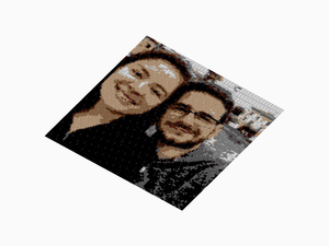 Custom Brick Mosaic