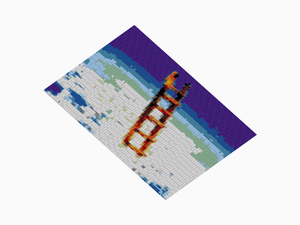 Custom Brick Mosaic