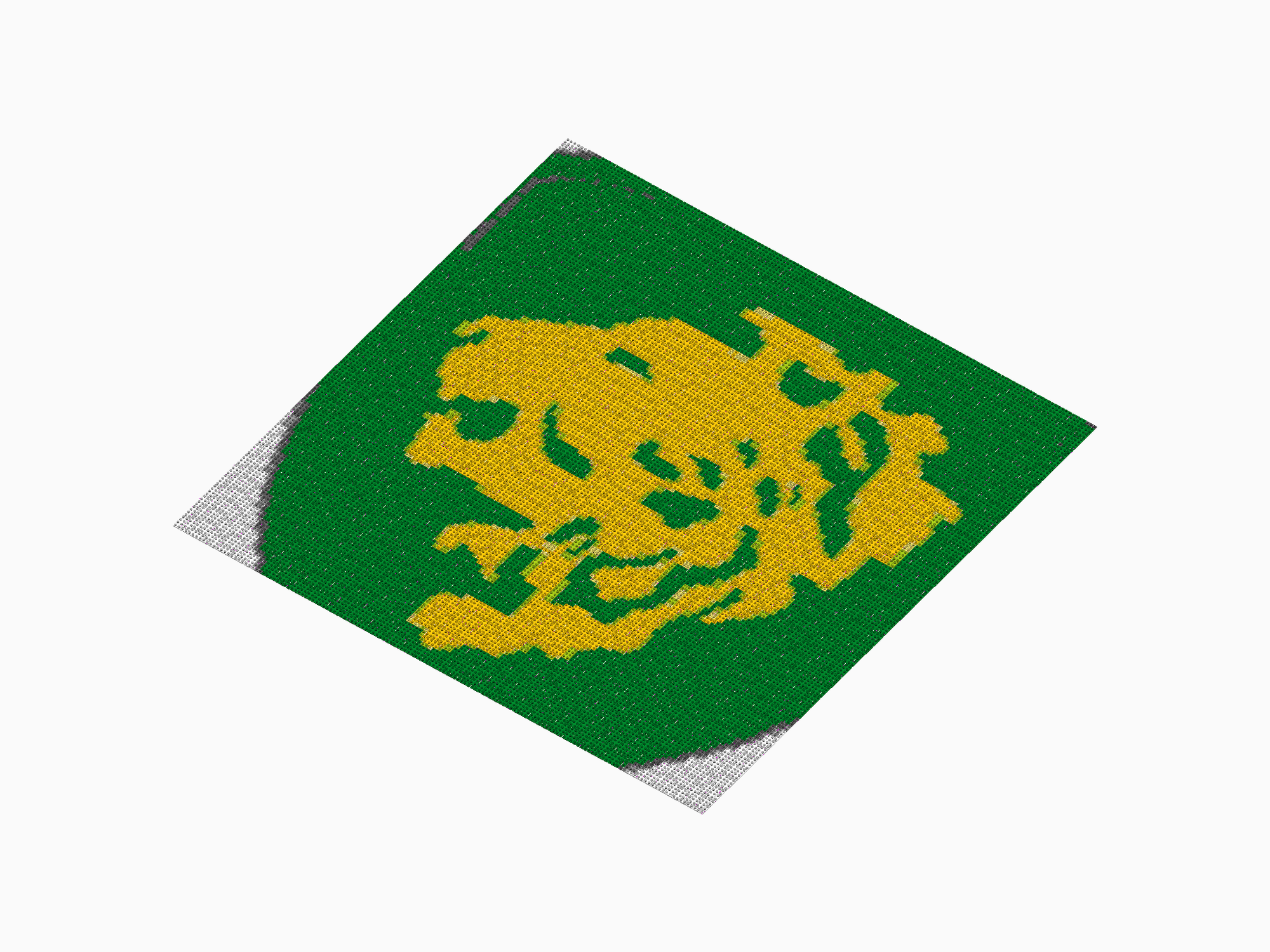 Custom Brick Mosaic