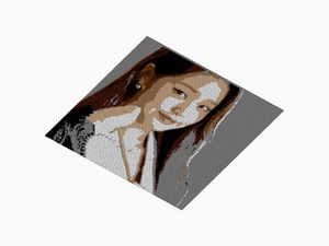 Custom Brick Mosaic