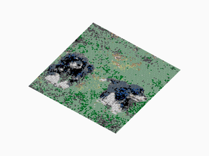 Custom Brick Mosaic