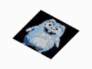 Custom Brick Mosaic