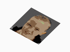 Custom Brick Mosaic