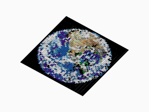 Custom Brick Mosaic