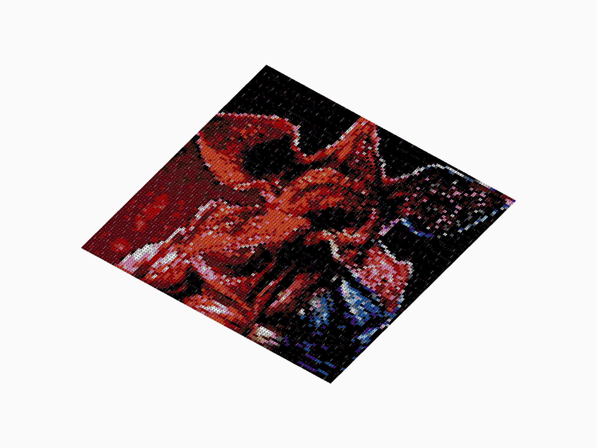 Custom Brick Mosaic