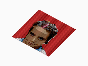 Custom Brick Mosaic