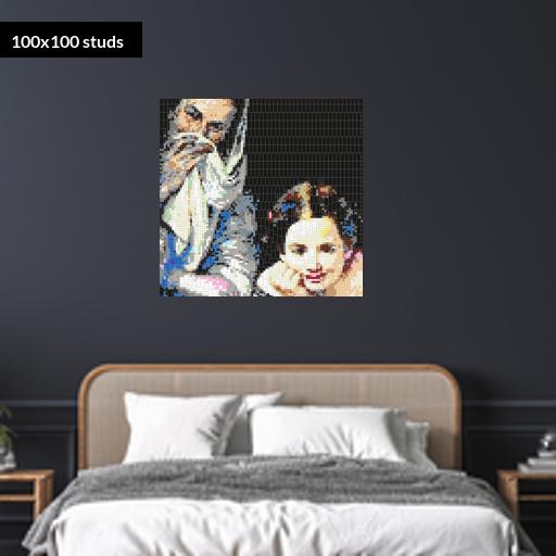 100*100studs, 80*80cm, 31.5*31.5inch