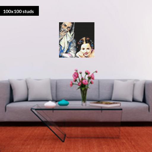 100*100studs, 80*80cm, 31.5*31.5inch