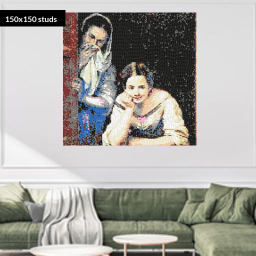 150*150studs, 120*120cm, 47.25*47.25inch