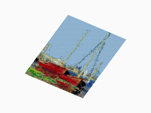 Custom Brick Mosaic