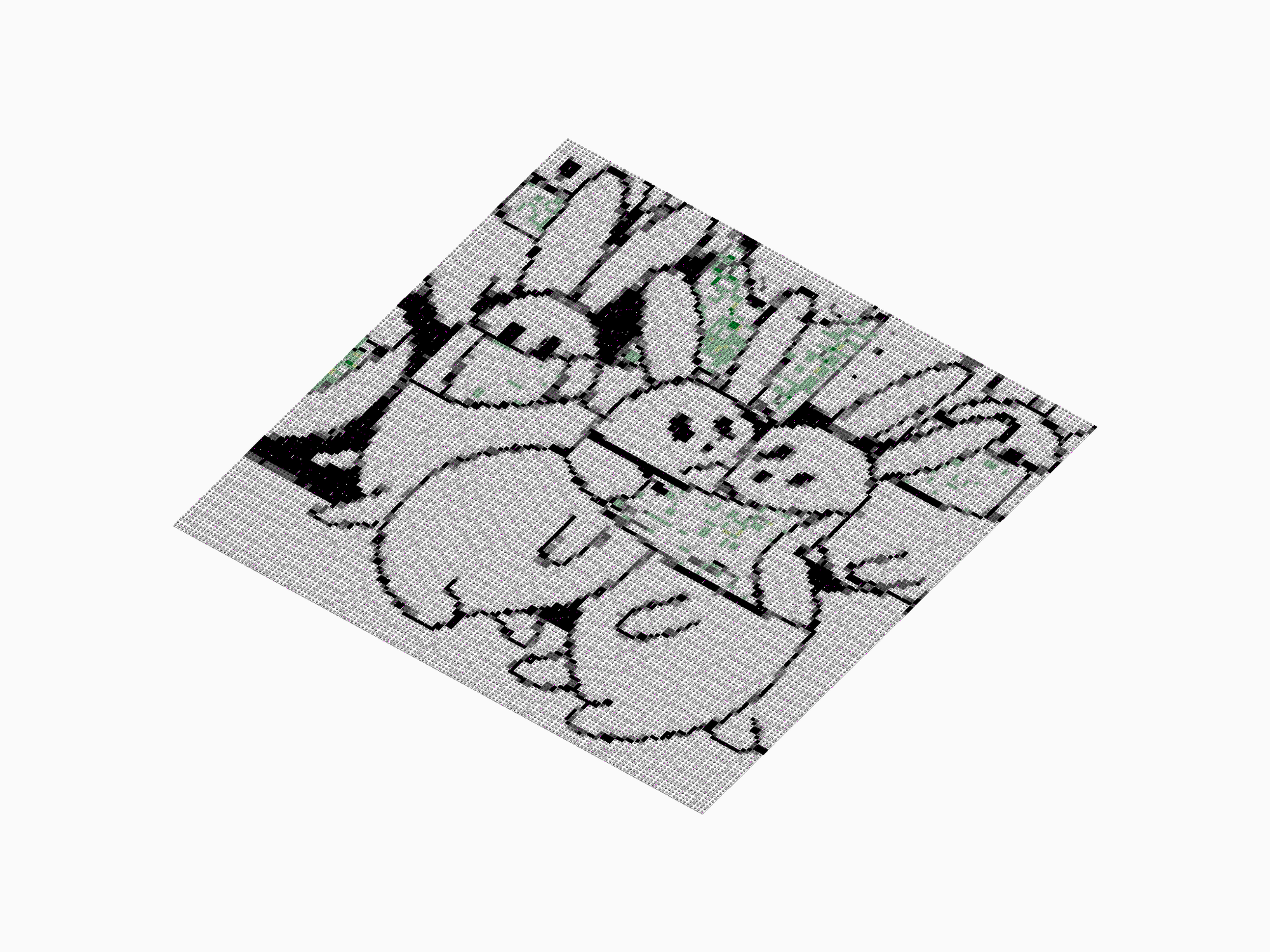 Custom Brick Mosaic
