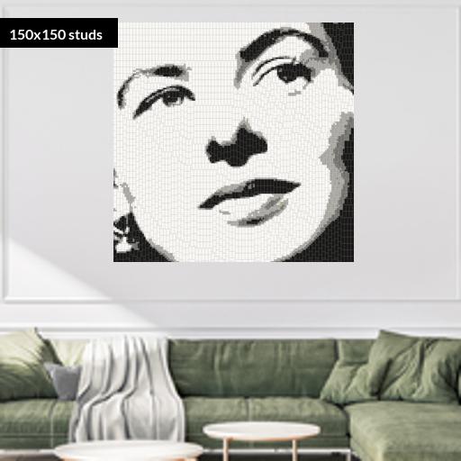 150*150studs, 120*120cm, 47.25*47.25inch