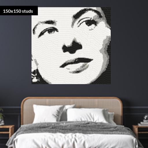 150*150studs, 120*120cm, 47.25*47.25inch
