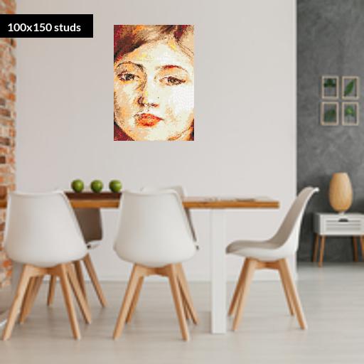 100*150studs, 80*120cm, 31.5*47.25inch