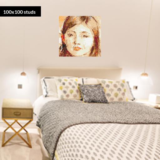100*100studs, 80*80cm, 31.5*31.5inch