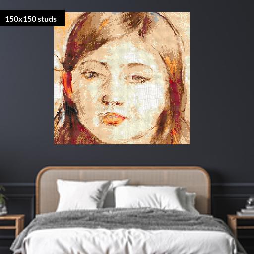 150*150studs, 120*120cm, 47.25*47.25inch