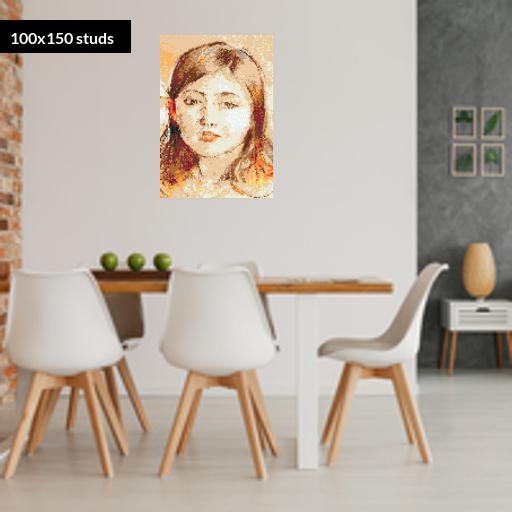 100*150studs, 80*120cm, 31.5*47.25inch