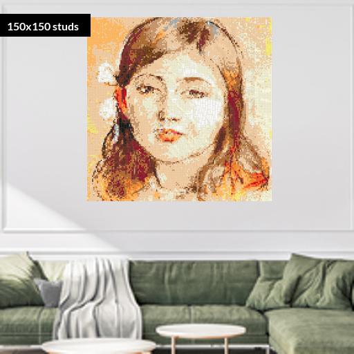 150*150studs, 120*120cm, 47.25*47.25inch