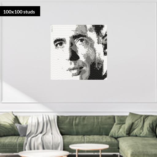 100*100studs, 80*80cm, 31.5*31.5inch