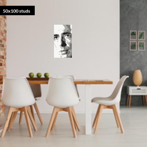 50*100studs, 40*80cm, 15.75*31.5inch