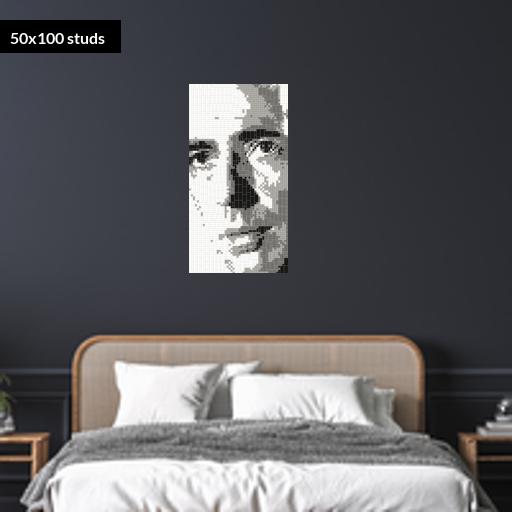 50*100studs, 40*80cm, 15.75*31.5inch