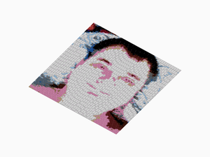 Custom Brick Mosaic