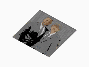 Custom Brick Mosaic