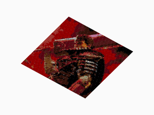Custom Brick Mosaic