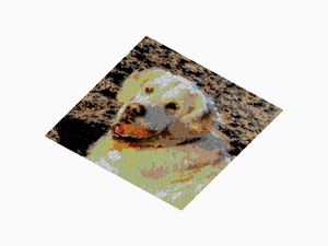 Custom Brick Mosaic