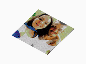Custom Brick Mosaic