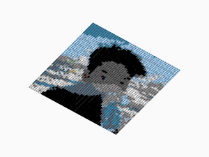 Custom Brick Mosaic