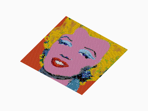 Custom Brick Mosaic
