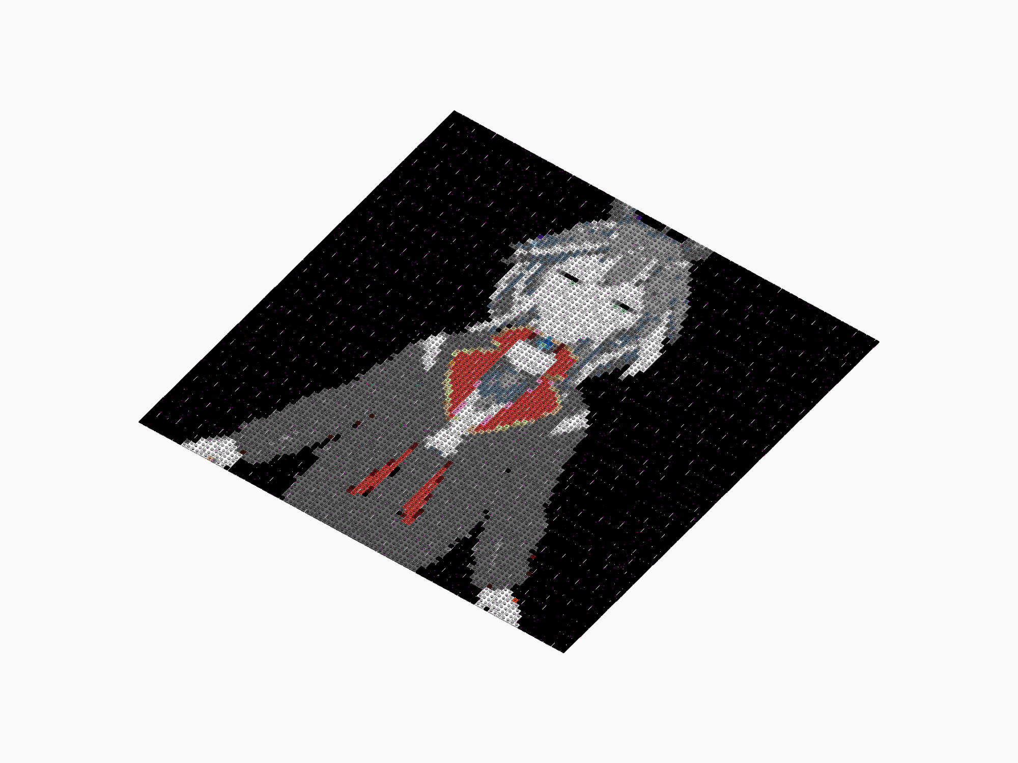 Custom Brick Mosaic
