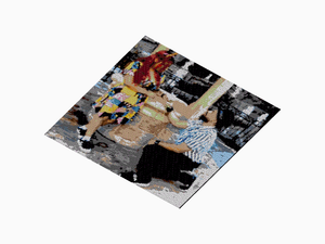 Custom Brick Mosaic