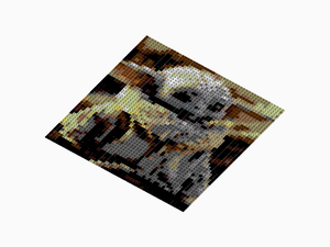 Custom Brick Mosaic