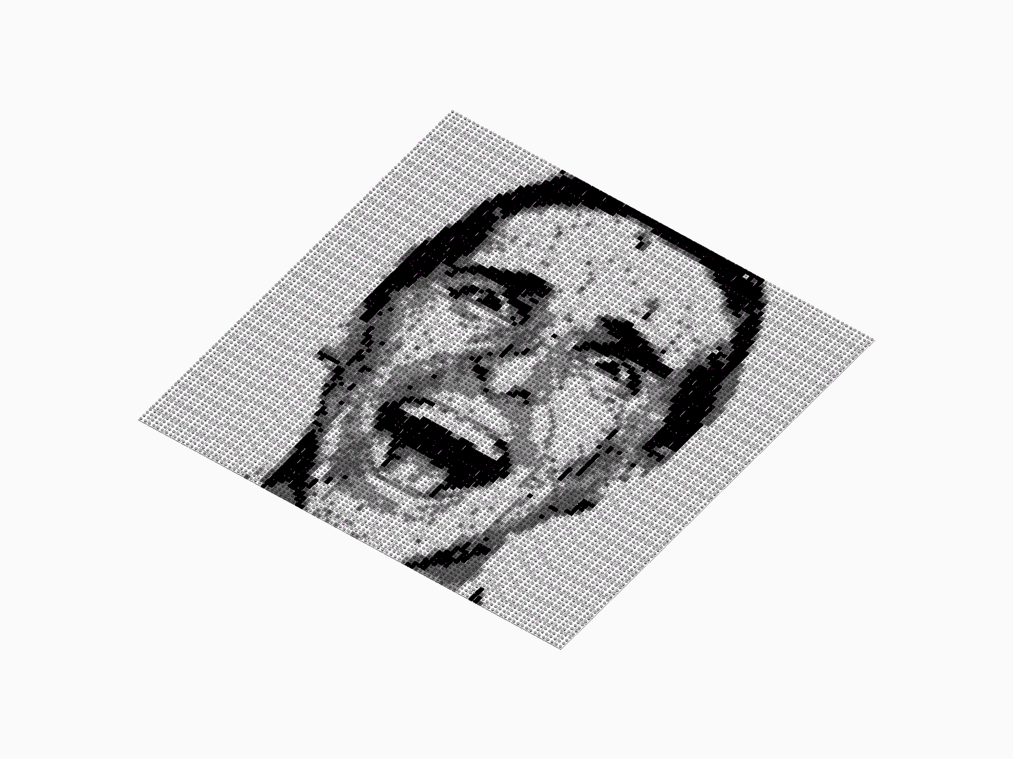 Custom Brick Mosaic