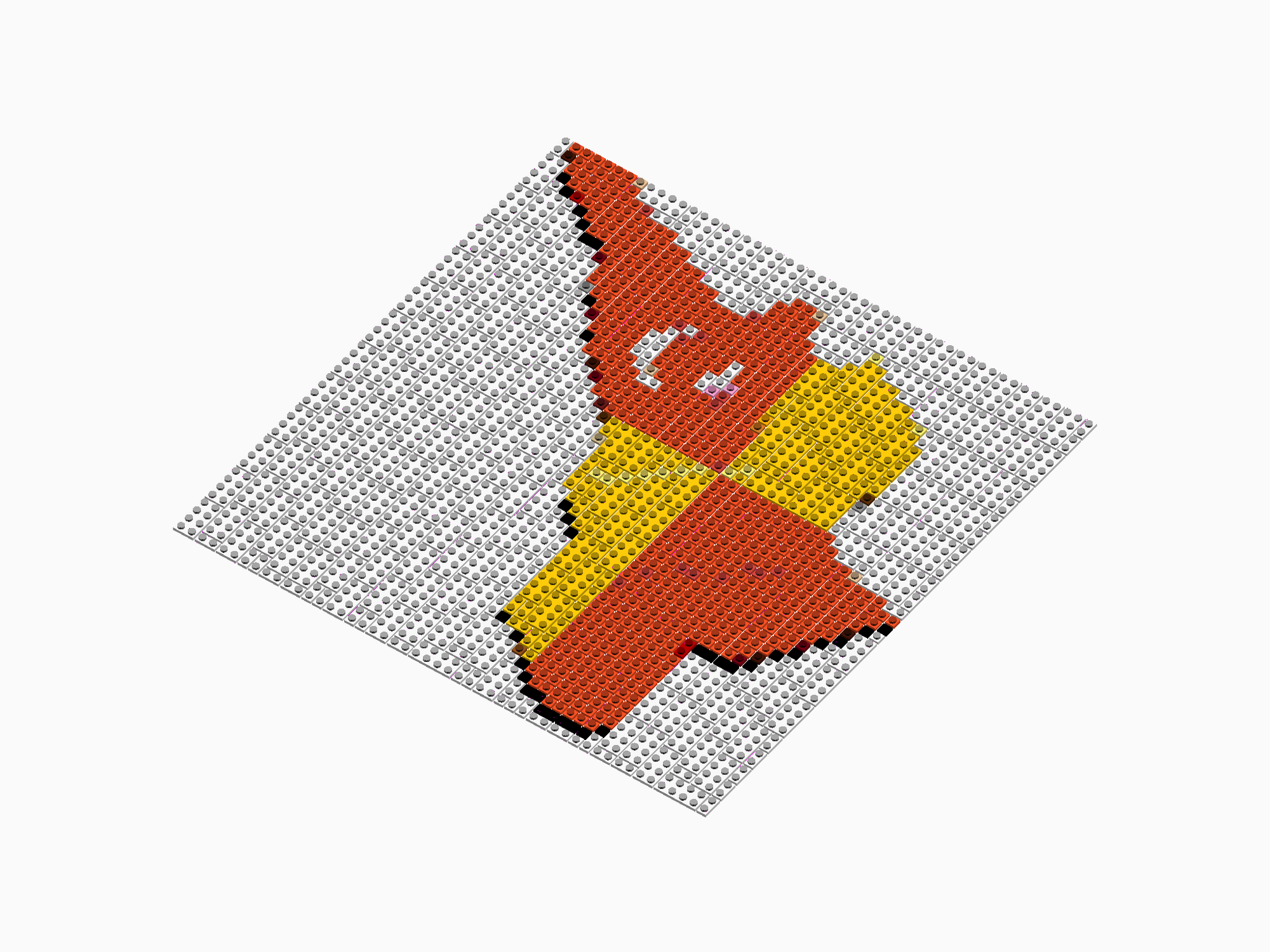 Custom Brick Mosaic