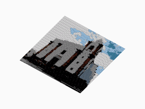 Custom Brick Mosaic